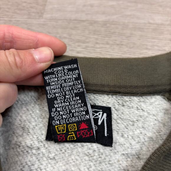 Vintage Stussy NYLTLA Full Zip Track Sweatshirt Jacket Men's XL Y2K Streetwear - Picture 7 of 16